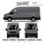 2020-2026 Ford Transit Cargo 350L (Barn Door) Vector Template