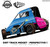 Dirt Track Midget Rear 'Premium Perspective' 100% Vector Template