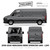2018-2020 MERCEDES BENZ SPRINTER LWB - L2H1 Vector Template 2018-2020 MERCEDES BENZ SPRINTER LWB - L2H1 Vector Template