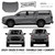2021+ Isuzu D-Max (RG) Double Cab + Canopy  'Vector' Template 2021+ Isuzu D-Max (RG) Double Cab + Canopy  'Vector' Template