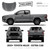 2021 Toyota Hilux Extra Cab '100% Vector' Template 2021 Toyota Hilux Extra Cab '100% Vector' Template