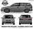 Nissan N15 Pulsar (Almera) Race Car Full 'Premium' vector template Nissan N15 Pulsar (Almera) Race Car Full 'Premium' vector template