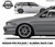 Nissan N15 Pulsar (Almera) Race Car Full 'Premium' vector template Nissan N15 Pulsar (Almera) Race Car Full 'Premium' vector template