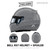 Bell RS7 + Spoiler Helmet Vector Template Bell RS7 + Spoiler Helmet Vector Template