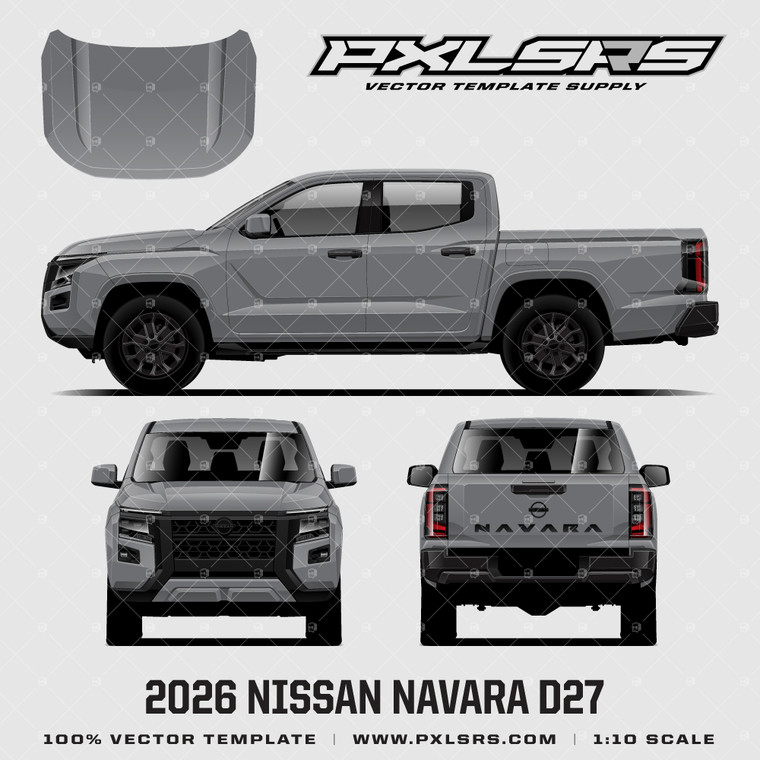 2026 Nissan Navara D27 (Frontier) Double Cab 'Vector' Template