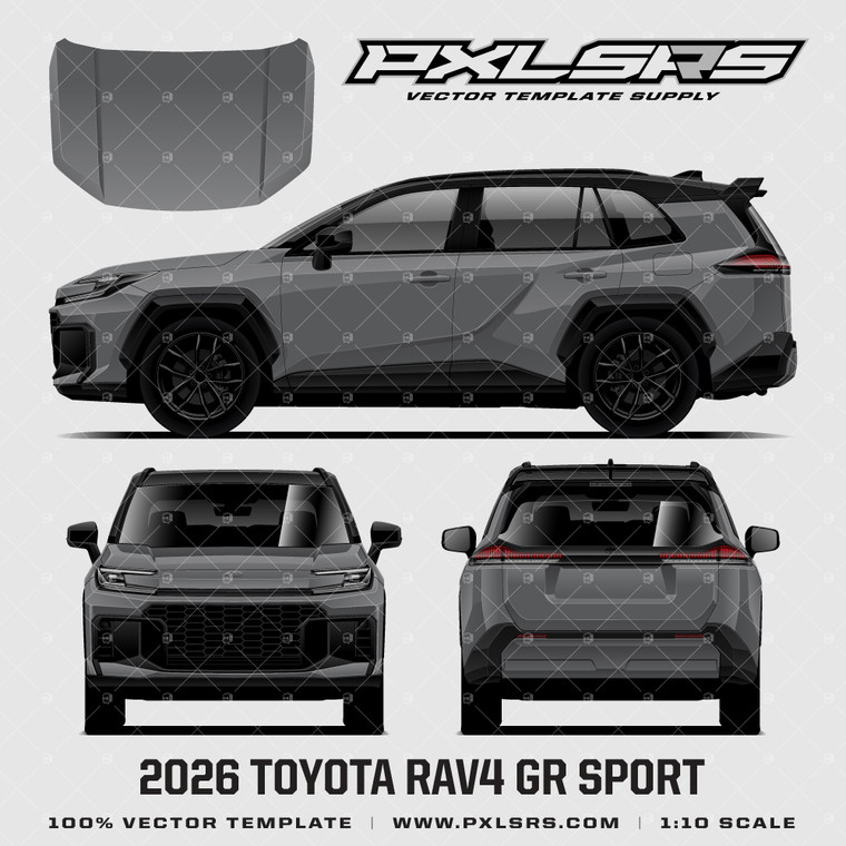 2026 Toyota RAV4 GR Sport 'Vector' Template
