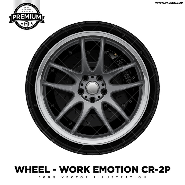 Work Emotion CR-2P 'Premium' Vector Wheel