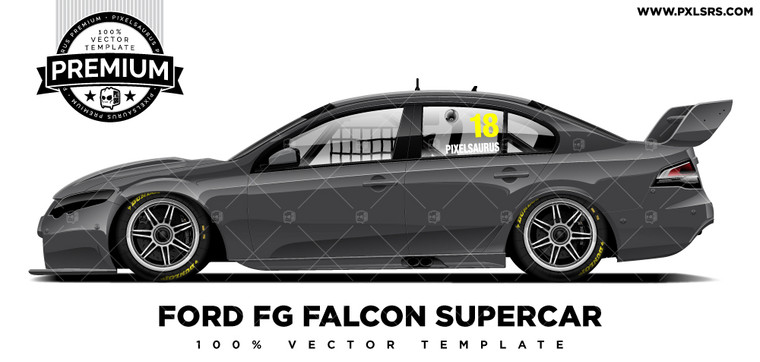 Ford FG Falcon Supercar 'Premium' Template