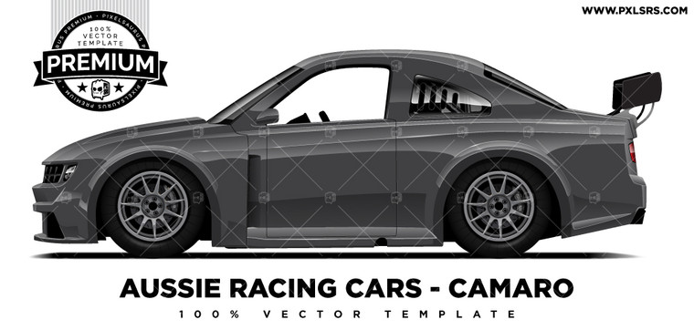 Aussie Racing Cars - Chevrolet Camaro 'Premium' Vector Template