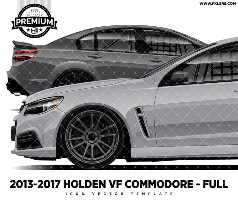 2013-2017 Holden VF Commodore / Chevrolet SS - FULL 'PREMIUM' Template