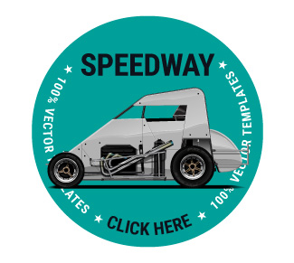 Pixelsaurus Speedway Templates