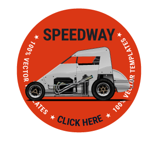 Pixelsaurus Speedway Templates