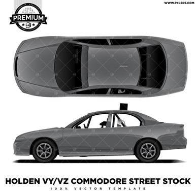 Holden Commodore VY/VZ Dirt Street Stock 'Premium' Vector ...