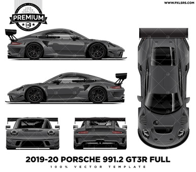 2019 20 Porsche 991 2 GT3 R #39 Premium #39 Full Template Pixelsaurus