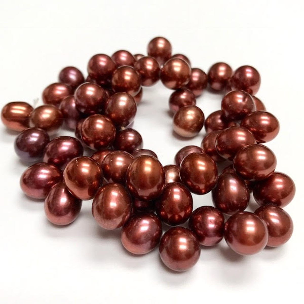 Dangling Freshwater pearl Berry Beads