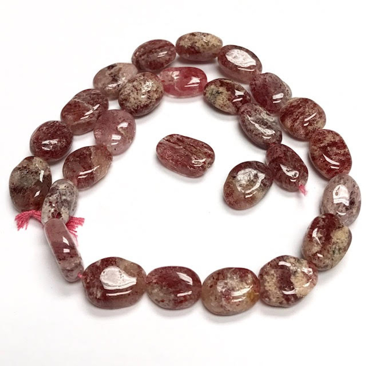 Highly Polished Muscovite Flat Oval Beads