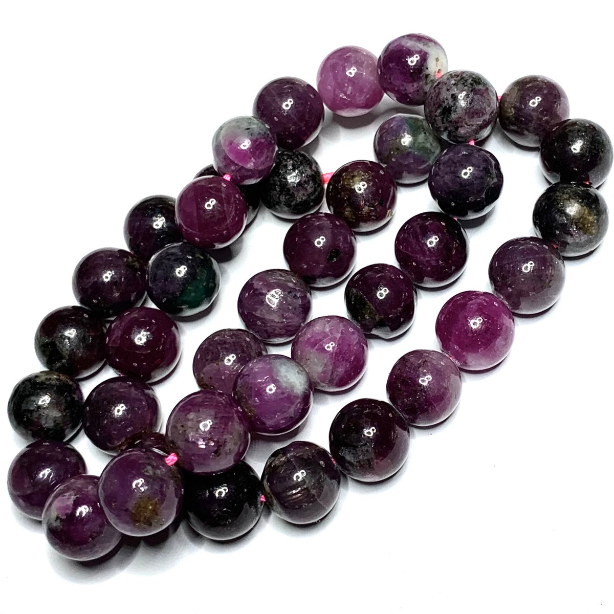 Highly Polished Ruby Round Beads-10mm (SP3742)