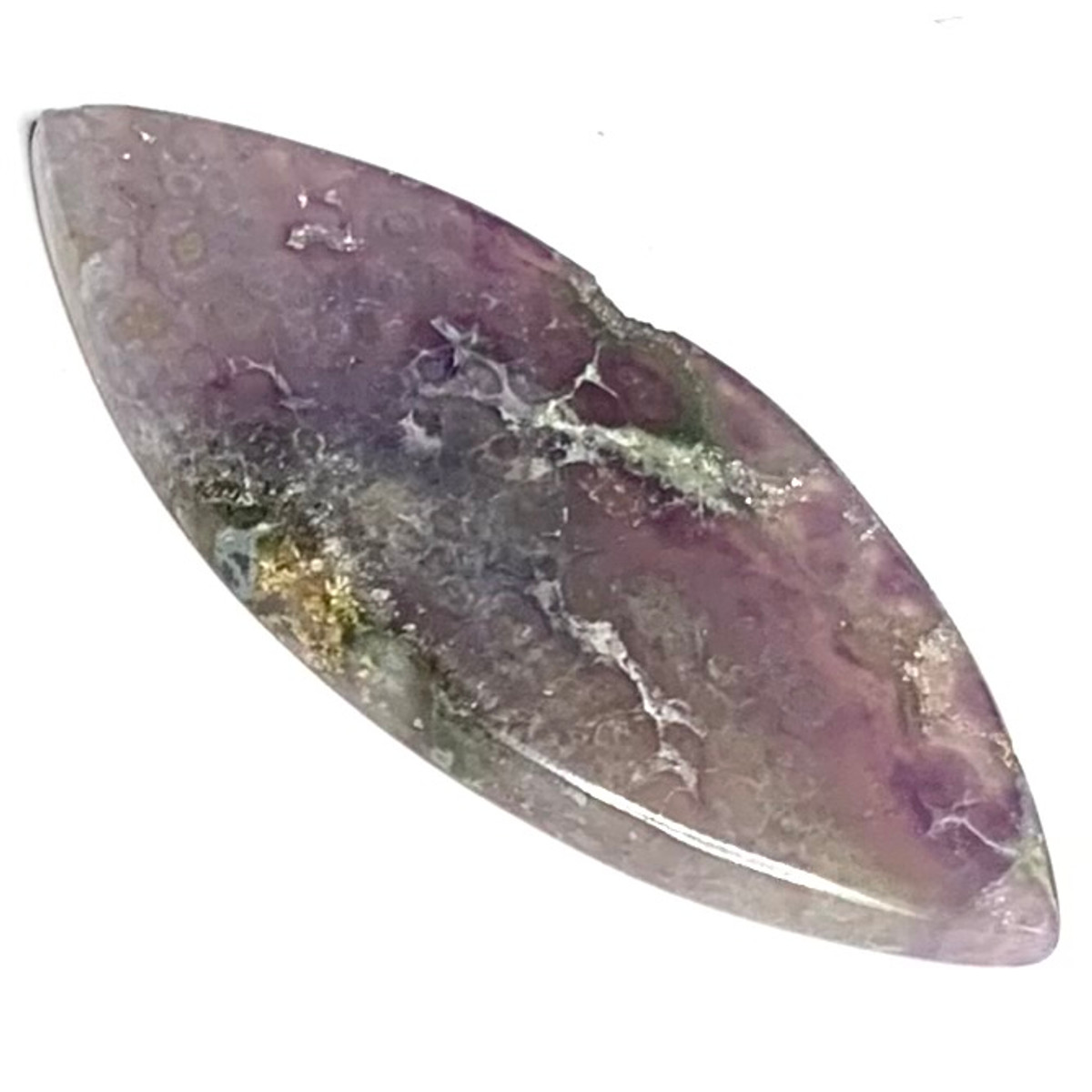 One of a Kind Grape Agate Cabochon-48 x 22mm (CAB4274)
