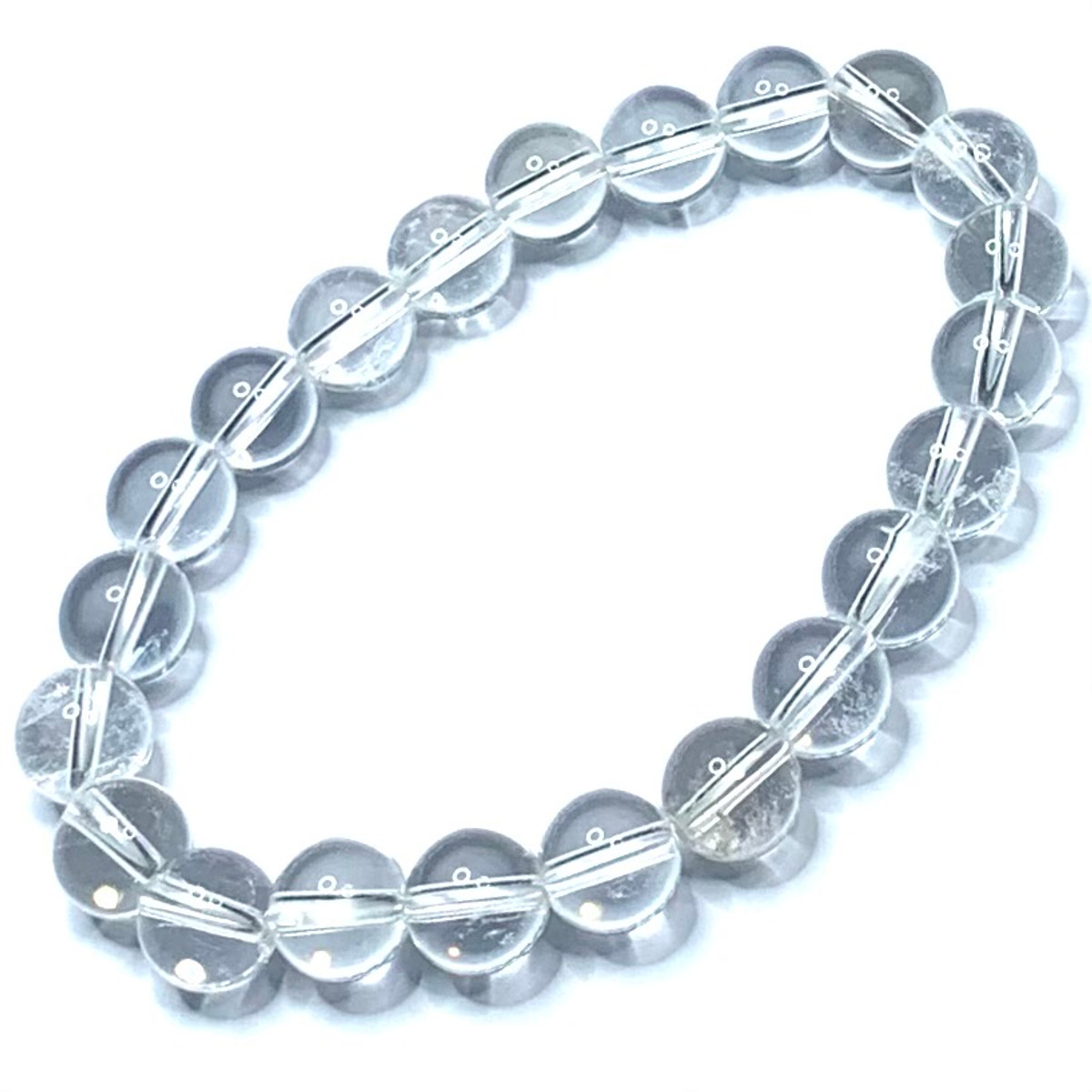 Quartz Crystal Mala Bead Bracelet (NC4631)