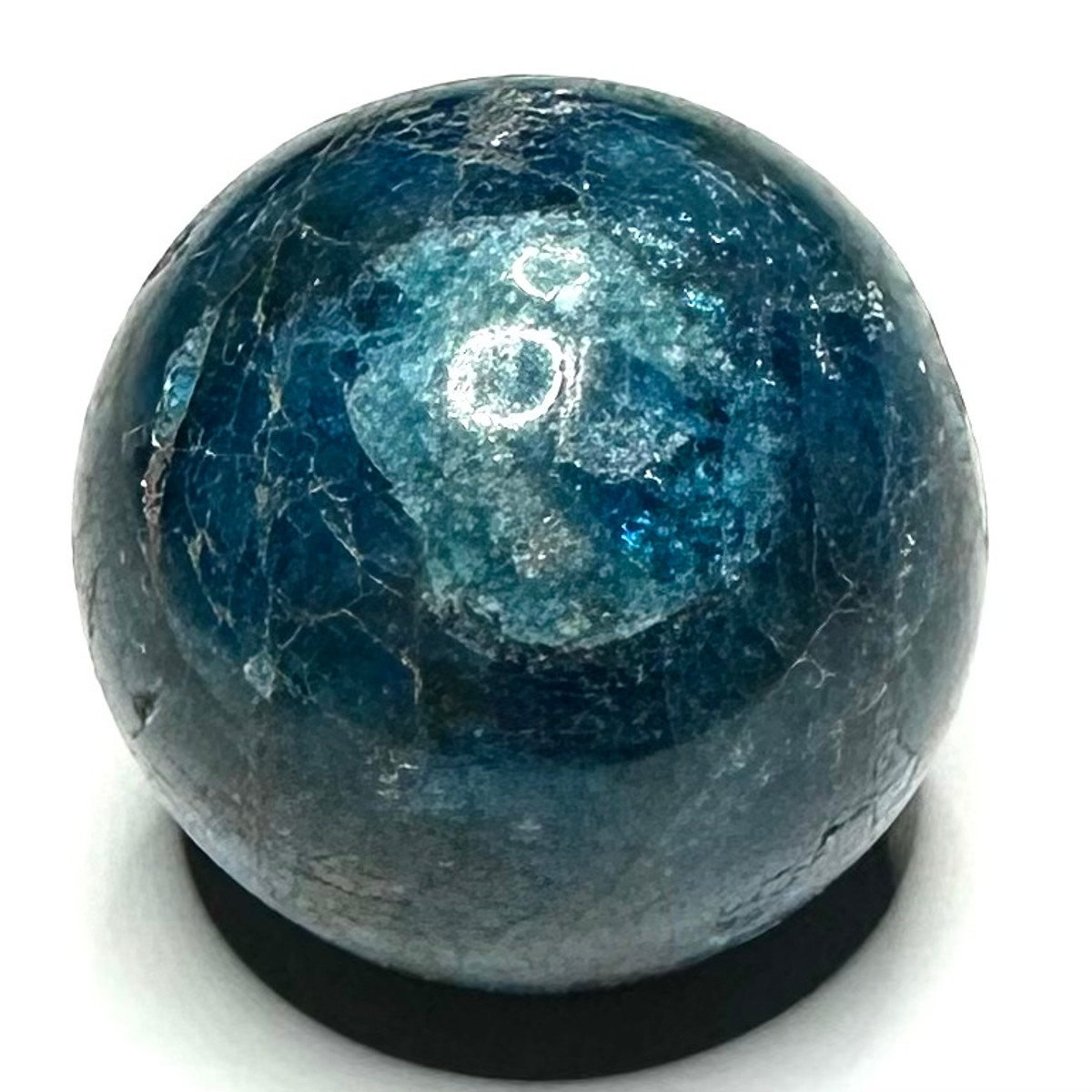 One of a Kind Apatite Stone Sphere-1 1/2"