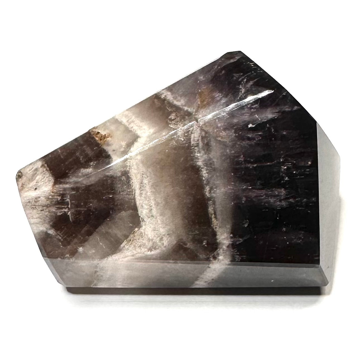 RARE-One of a Kind Trapiche Amethyst Freeform Stone-55 x 43mm