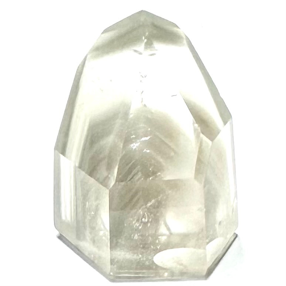 One of a Kind Phantom Quartz Crystal Mini Tower Stone-1 1/2 x 1"