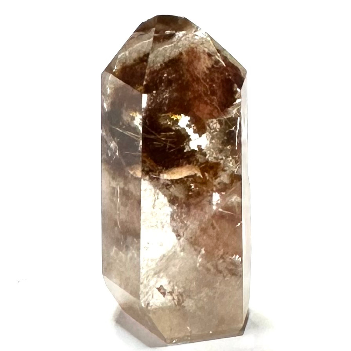 One of a Kind Garden Quartz with Rainbow Inclusions Mini Stone Tower-1 1/2 x 3/4"-NC7100