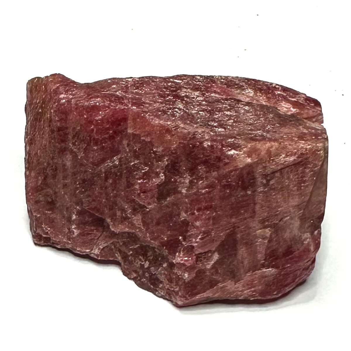 Rough Cut Gemmy Rhodonite Stone-1 1/2 x 1"-NC7367