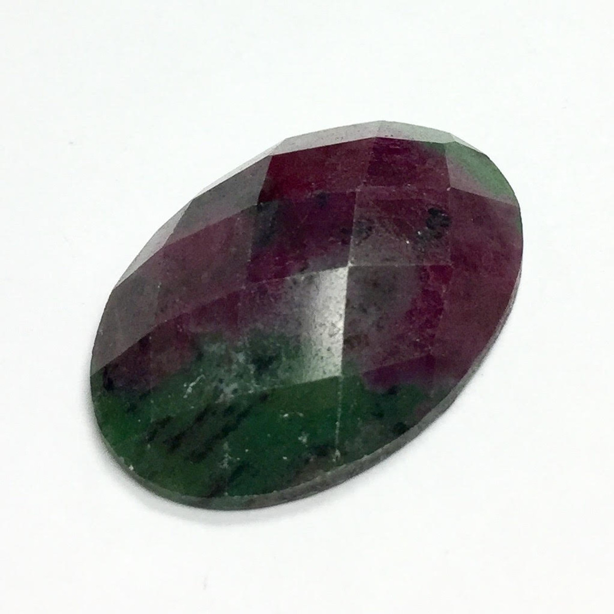 Ruby Zoisite Faceted Oval Cabochon 18 x 25mm AAA