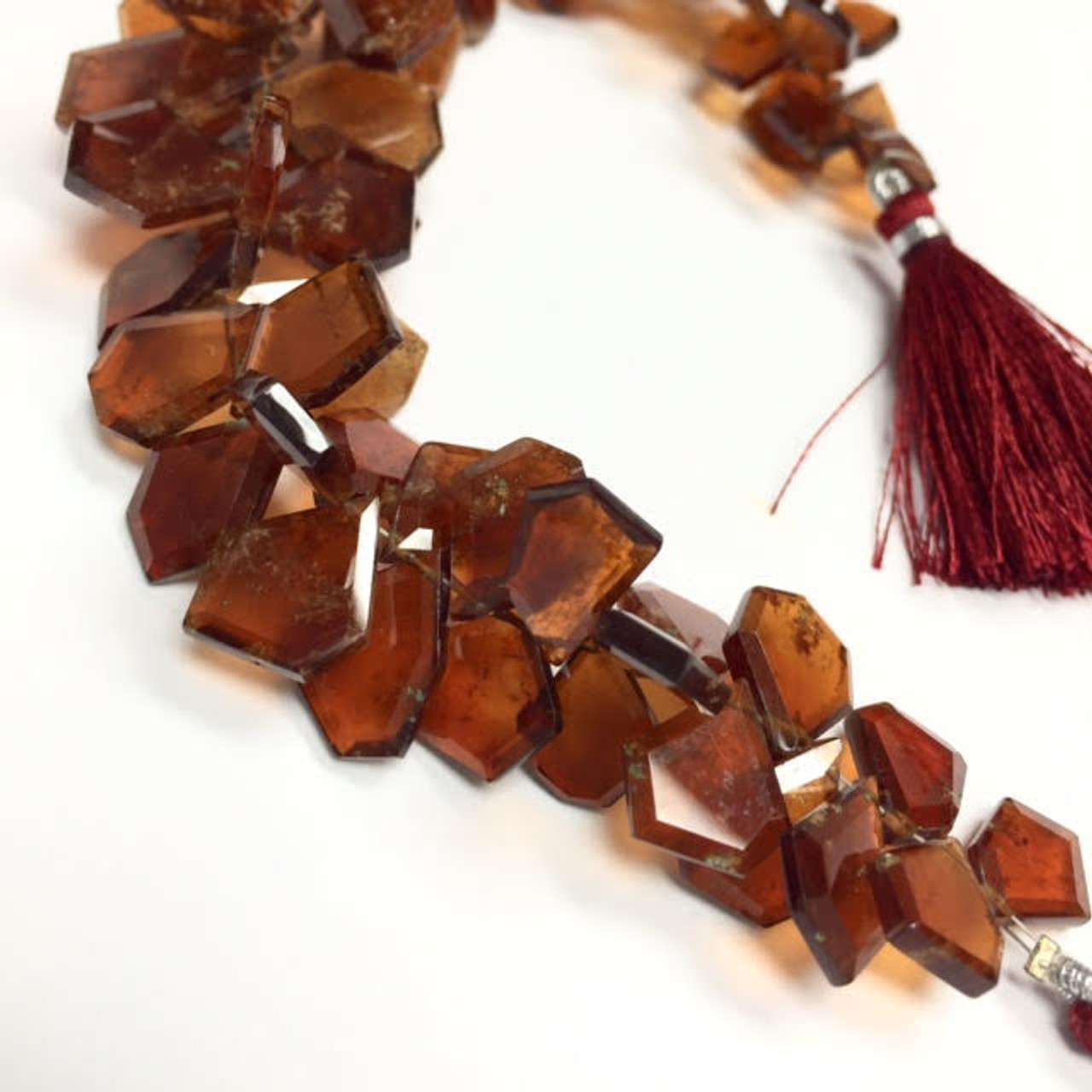 Hessonite Garnet Highly Polished Round Beads-6mm