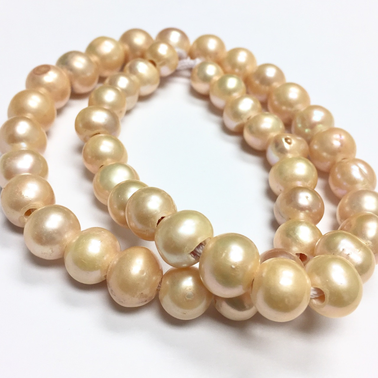 Large Holed Freshwater Potato Pearl Beads
