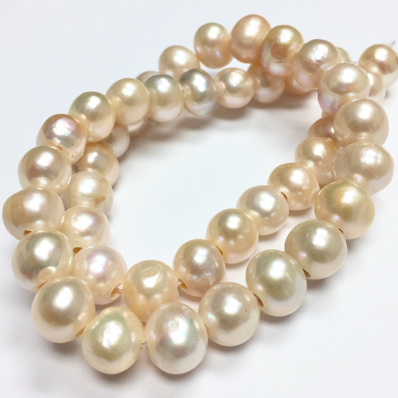 Large Holed Freshwater Potato Pearl Beads