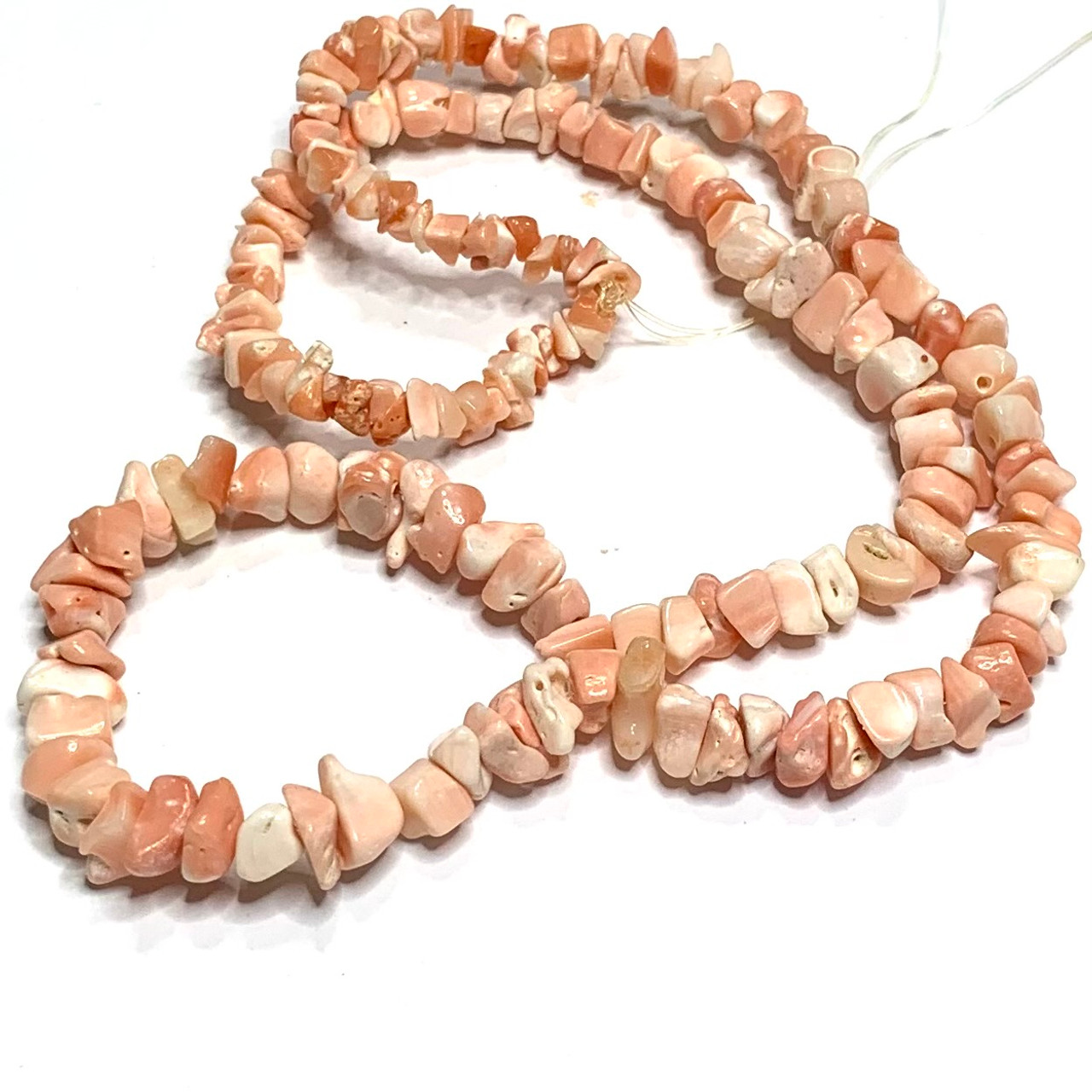 品質満点！ [美品]ピンク珊瑚 Pink coral beads その他