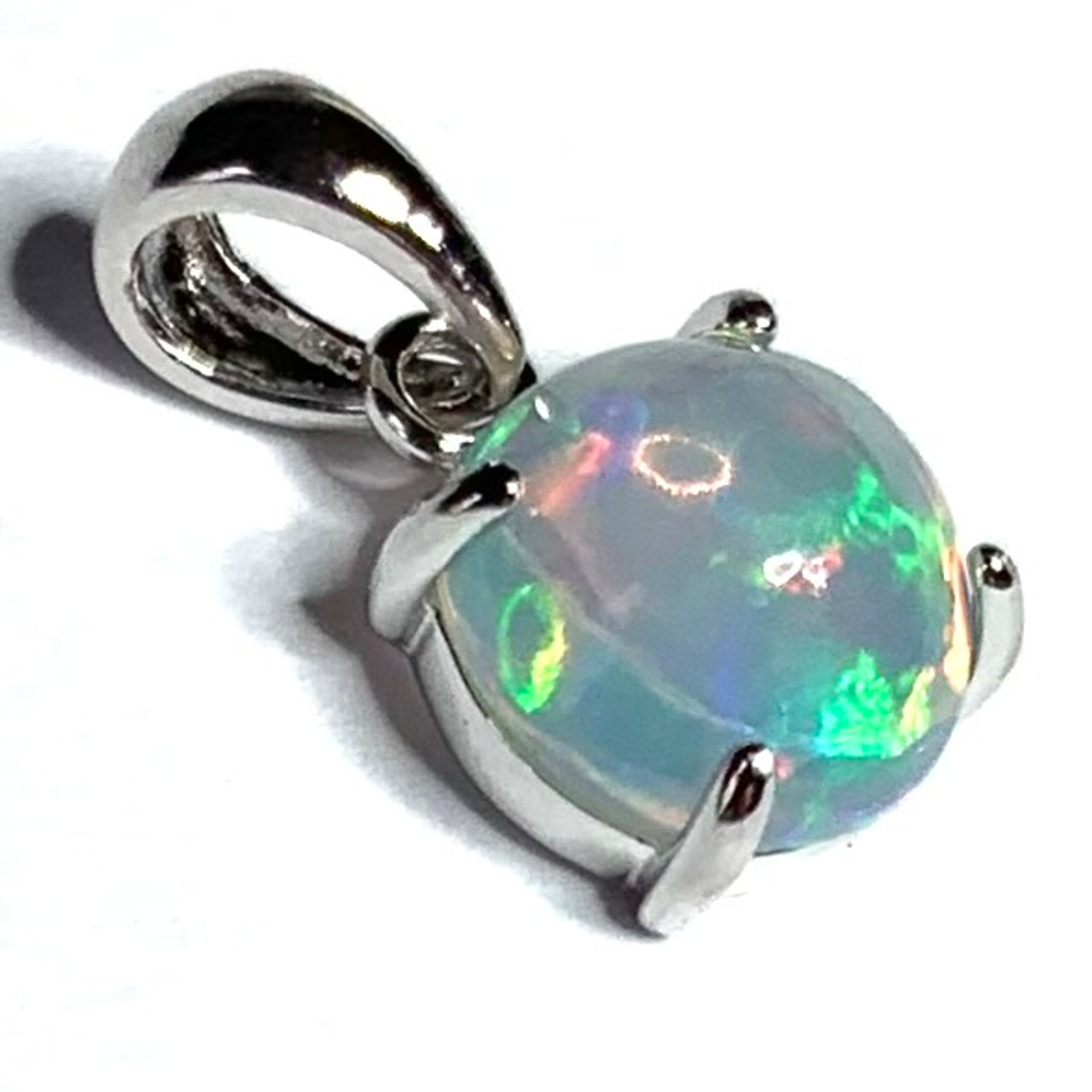 Ethiopian on sale opal pendant