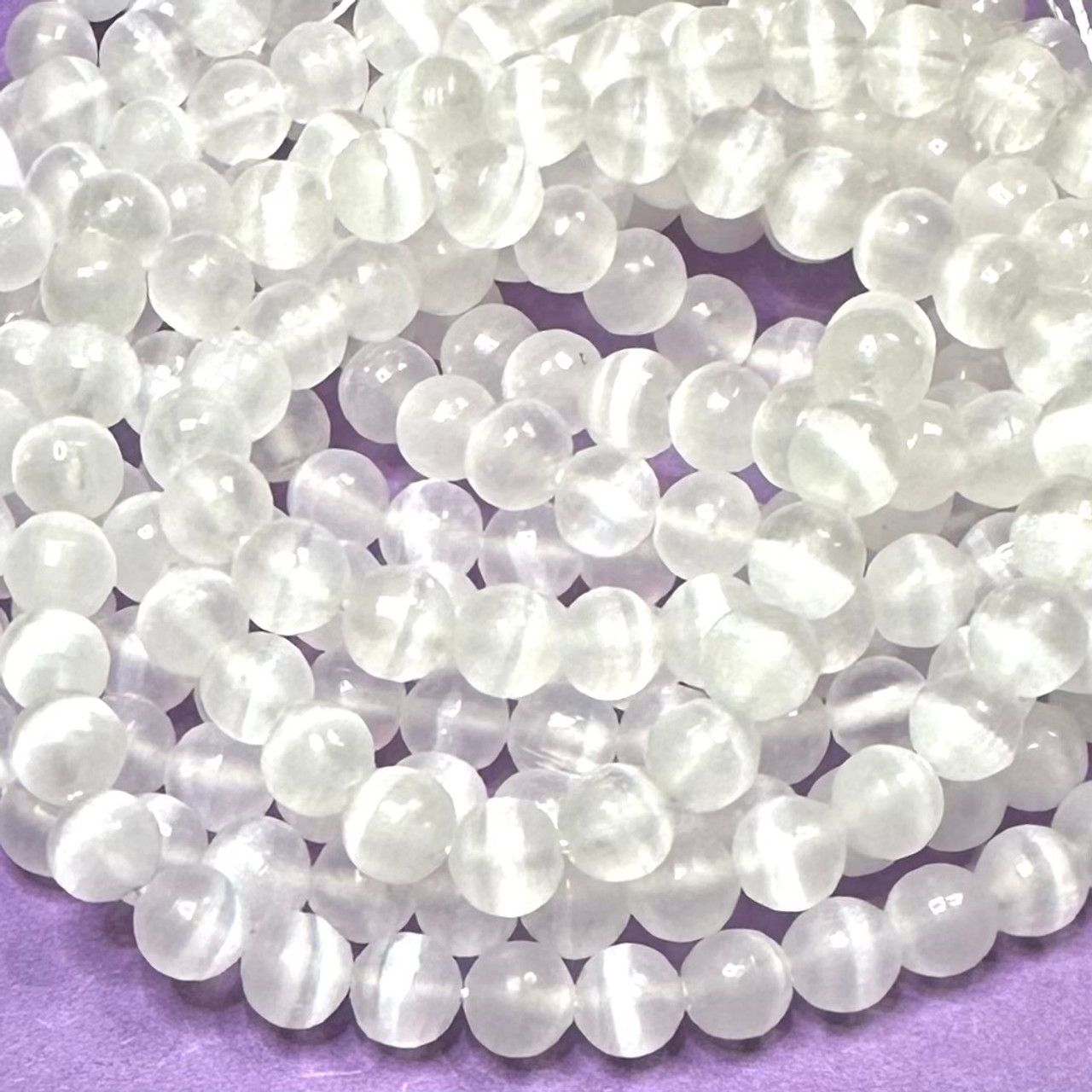 Hessonite Garnet Highly Polished Round Beads-6mm