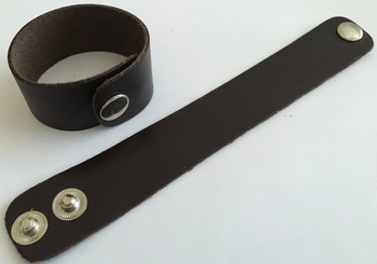 Leather Snap Cuff