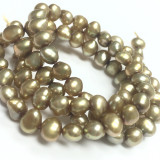 Freshwater Pearl Nugget Beads - Golden