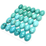 Turquoise Oval Cabochon 10 x 14mm