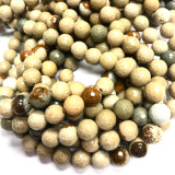 Cripple Creek Jasper Faceted Round Beads 8mm