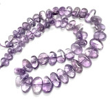 Highly Polished Amethyst Flat Nugget Beads