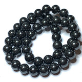 Natural Highly Polished Hematite Round Beads-8mm (SP3292)