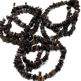 Vintage Natural Buffalo Horn Chip Beads -6mm Avg. (VB3546)