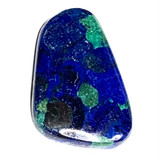 One of a Kind Azurite Malachite Freeform Cabochon-31 x 20mm-AAA Grade-#10 (CAB4118)