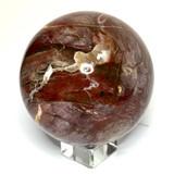 One of a Kind Petrified Wood Sphere-2 3/4" (NC4354)