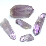 One of a Kind 5 Piece Set of Amethyst Terminated Points-25-52mm (NC4470)