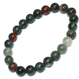 African Bloodstone Mala Bead Bracelet-8mm (NC4655)