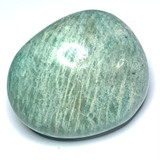 One of a Kind Amazonite Palm Stone-2 x 1 1/2" (NC4680)