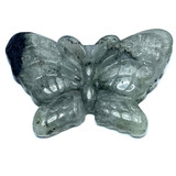 One of a Kind Carved Labradorite Butterfly Cabochon-48 x 33mm (CAB4921)