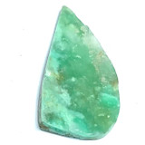 One of a Kind Chrysoprase Druzy Cabochon-37 x 19mm (CAB4958)