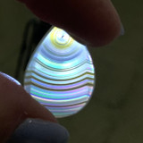 One of a Kind Iris Agate Cabochon-25 x 17mm (CAB5006)